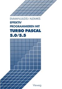 Buch Cover Effektiv Programmieren mit Turbo Pascal 5.0/5.5