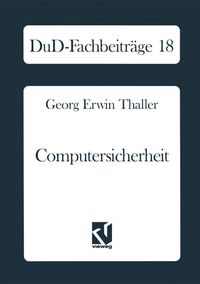 Buch Cover Computersicherheit