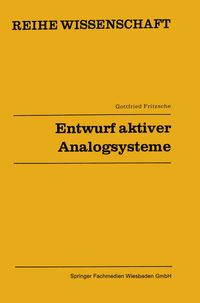 Buch Cover Entwurf aktiver Analogsysteme