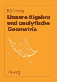 Buch Cover Lineare Algebra und analytische Geometrie