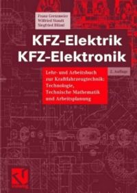 Buch Cover KFZ - Elektrik/KFZ - Elektronik