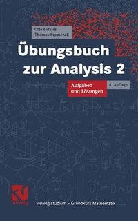 Buch Cover Übungsbuch zur Analysis 2