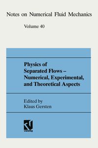 Buch Cover Physics of Separated Flows — Numerical, Experimental, and Theoretical Aspects