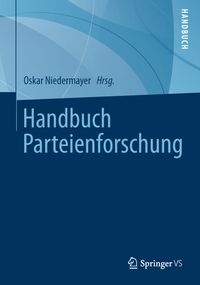 Buch Cover Handbuch Parteienforschung