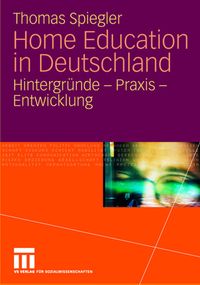 Buch Cover Home Education in Deutschland