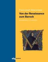 Buch Cover Von der Renaissance zum Barock