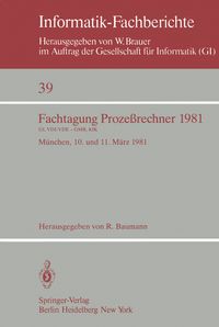 Buch Cover Fachtagung Prozeßrechner 1981