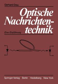 Buch Cover Optische Nachrichtentechnik