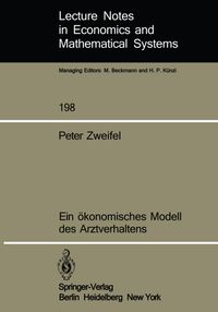Buch Cover Ein ökonomisches Modell des Arztverhaltens
