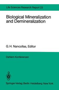 Buch Cover Biological Mineralization and Demineralization