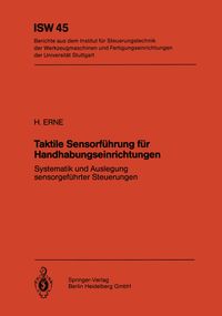 Buch Cover Taktile Sensorführung für Handhabungseinrichtungen