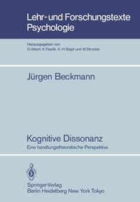 Buch Cover Kognitive Dissonanz