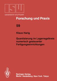 Buch Cover Quantisierung im Lageregelkreis numerisch gesteuerter Fertigungseinrichtungen
