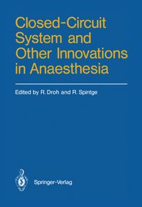 Buch Cover Closed-Circuit System and Other Innovations in Anaesthesia