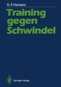 Buch Cover Training gegen Schwindel
