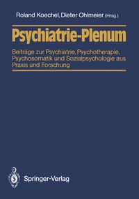 Buch Cover Psychiatrie-Plenum