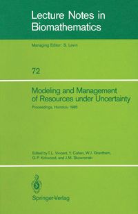 Buch Cover Modeling and Management of Resources under Uncertainty