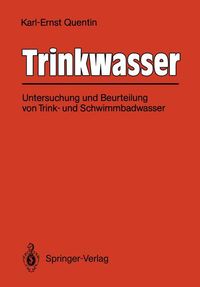 Buch Cover Trinkwasser