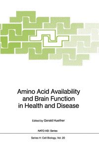 Buch Cover Amino Acid Availability and Brain Function in Health and Disease