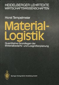 Buch Cover Material-Logistik