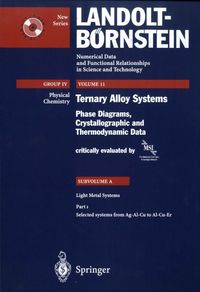 Buch Cover Selected Systems from Ag-Al-Cu to Al-Cu-Er