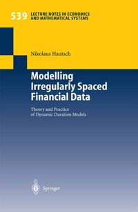 Buch Cover Modelling Irregularly Spaced Financial Data