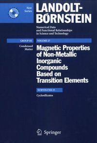 Buch Cover Cyclosilicates