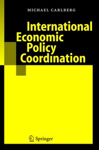 Buch Cover International Economic Policy Coordination