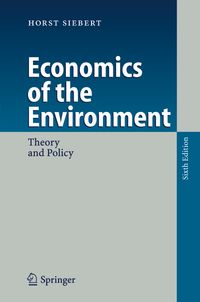 Buch Cover Economics of the Environment