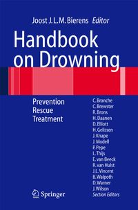 Buch Cover Handbook on Drowning