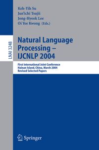 Buch Cover Natural Language Processing – IJCNLP 2004