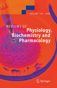 Buch Cover Reviews of Physiology, Biochemistry and Pharmacology 156