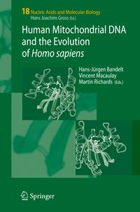 Buch Cover Human Mitochondrial DNA and the Evolution of Homo sapiens