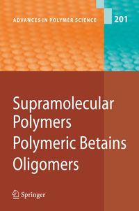 Buch Cover Supramolecular Polymers/Polymeric Betains/Oligomers
