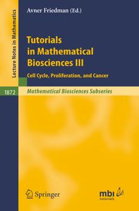 Buch Cover Tutorials in Mathematical Biosciences III