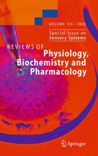 Buch Cover Reviews of Physiology, Biochemistry and Pharmacology 154
