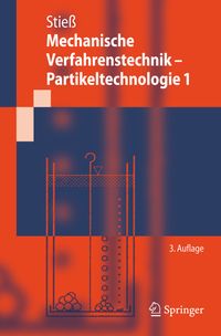 Buch Cover Mechanische Verfahrenstechnik - Partikeltechnologie 1