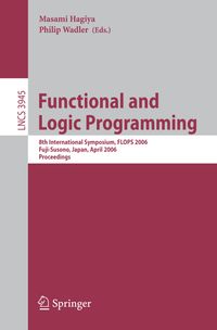 Buch Cover Functional and Logic Programming