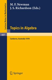 Buch Cover Topics in Algebra