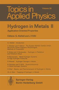Buch Cover Hydrogen in Metals II