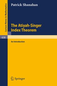 Buch Cover The Atiyah-Singer Index Theorem