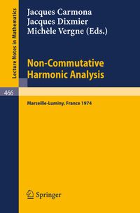 Buch Cover Non-Commutative Harmonic Analysis