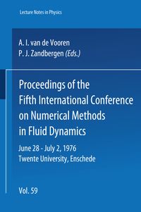 Buch Cover Proceedings of the Fifth International Conference on Numerical Methods in Fluid Dynamics