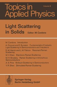 Buch Cover Light Scattering in Solids 1