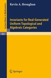 Buch Cover Invariants for Real-Generated Uniform Topological and Algebraic Categories