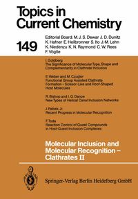 Buch Cover Molecular Inclusion and Molecular Recognition — Clathrates II
