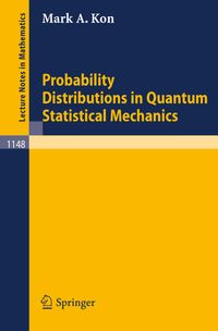 Buch Cover Probability Distributions in Quantum Statistical Mechanics