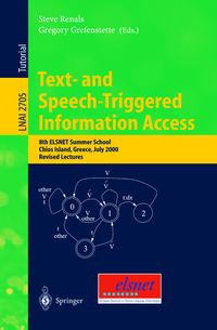 Buch Cover Text- and Speech-Triggered Information Access