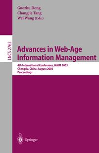 Buch Cover Advances in Web-Age Information Management