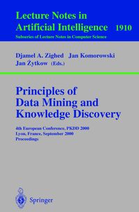 Buch Cover Principles of Data Mining and Knowledge Discovery